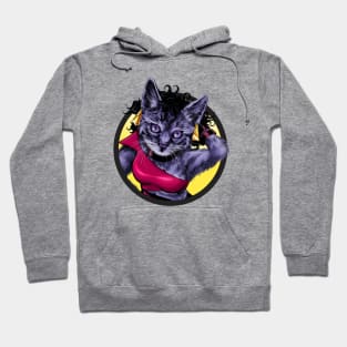 Purrple Girl Hoodie